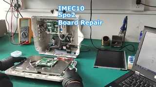 Bekijk Mindray IMEC10 Patiëntmonitor Reparatie PN 050-000790-01 Spo2 Board Medische onderdelendemo