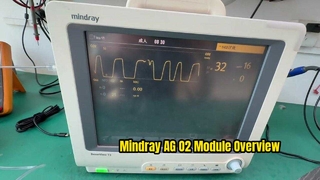 Mindray AG en O2-module 115 023943 00 Overzicht