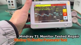 Mindray T1-patiëntmonitor getest, uitstekende staat
