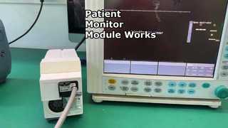 Van dichterbij bekeken: GE Patient Monitor E-CAIOV-module voor Datex Ohmeda MMS-module in goede staat