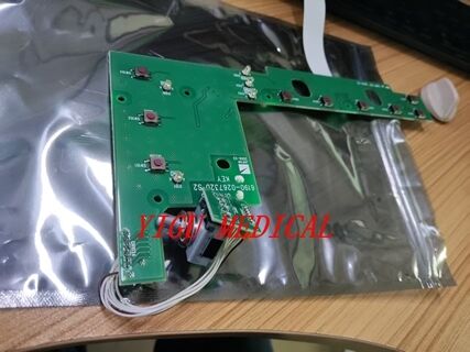 NIHON KOHDEN TEC-5521 Defibrillator  Keypad UR-0316 Keypoard With Knot In Good Condition