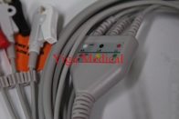 De Vervangingsdelen Drie van 98ME01AB001 ECG de Volwassen ECG Kabel van de Loodklem